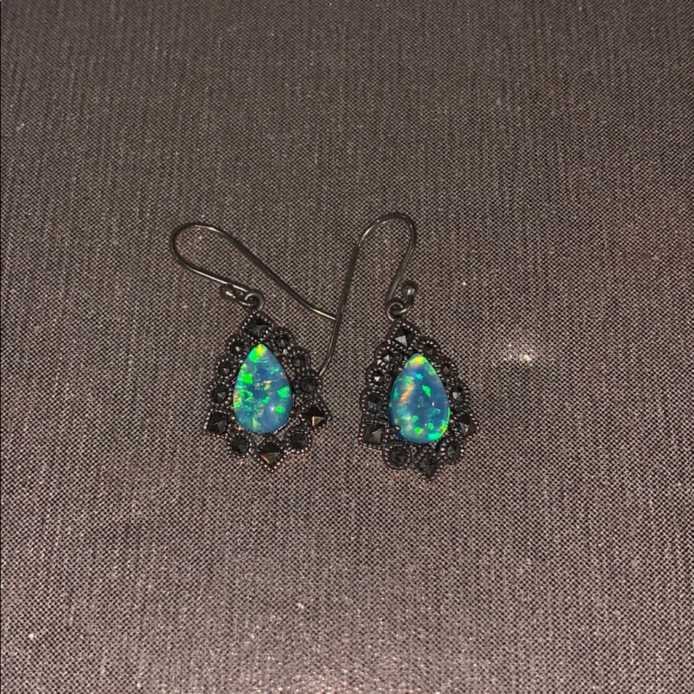 Opal Earrings